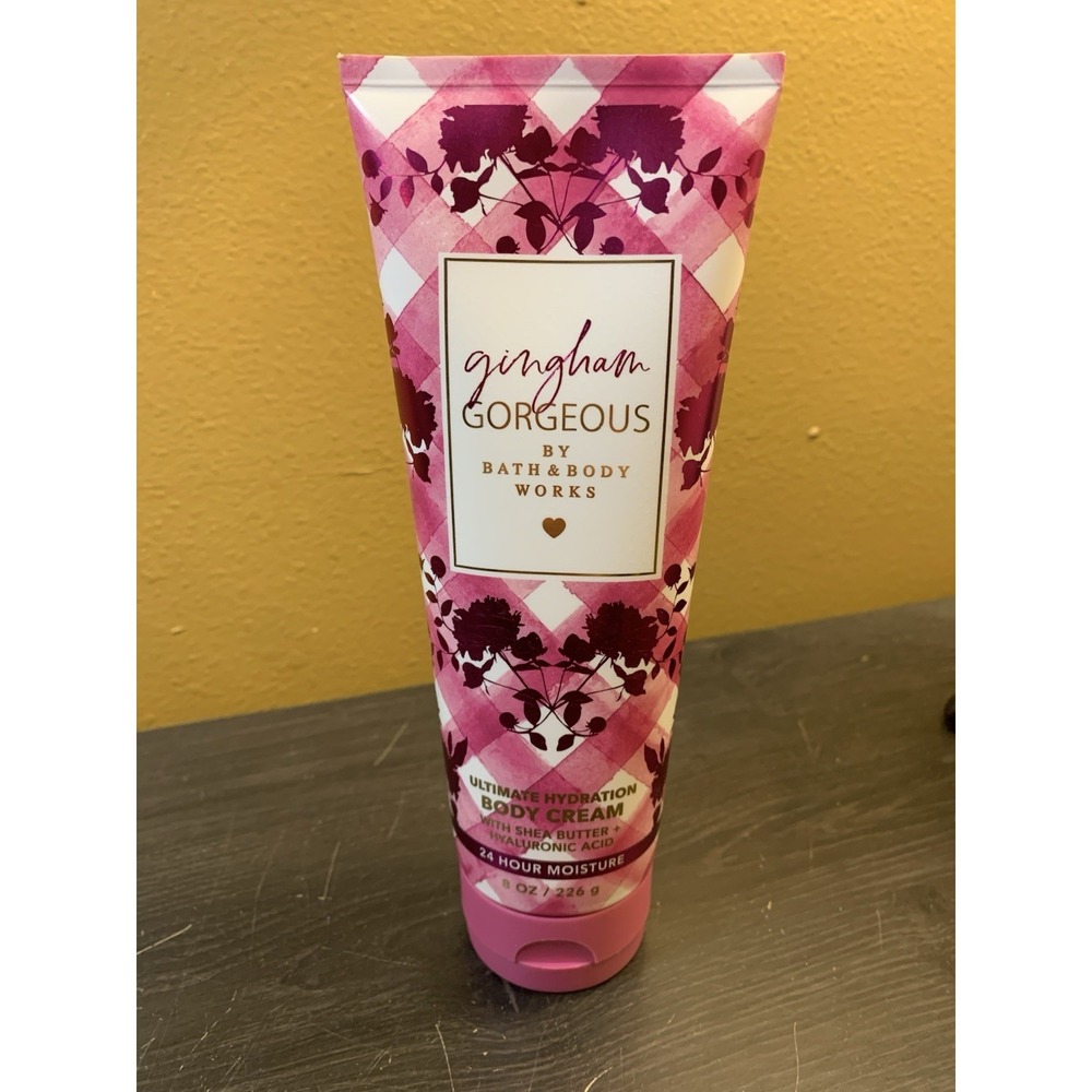 Bath & Body Works GINGHAM GORGEOUS Body Cream Lotion Moisturizer 8oz